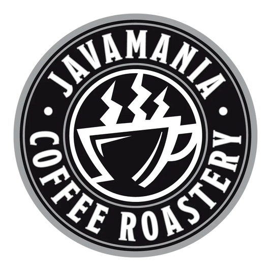 JavaMania Milano Blend espresso coffee in a bag, showcasing rich roasted beans and packaging details.