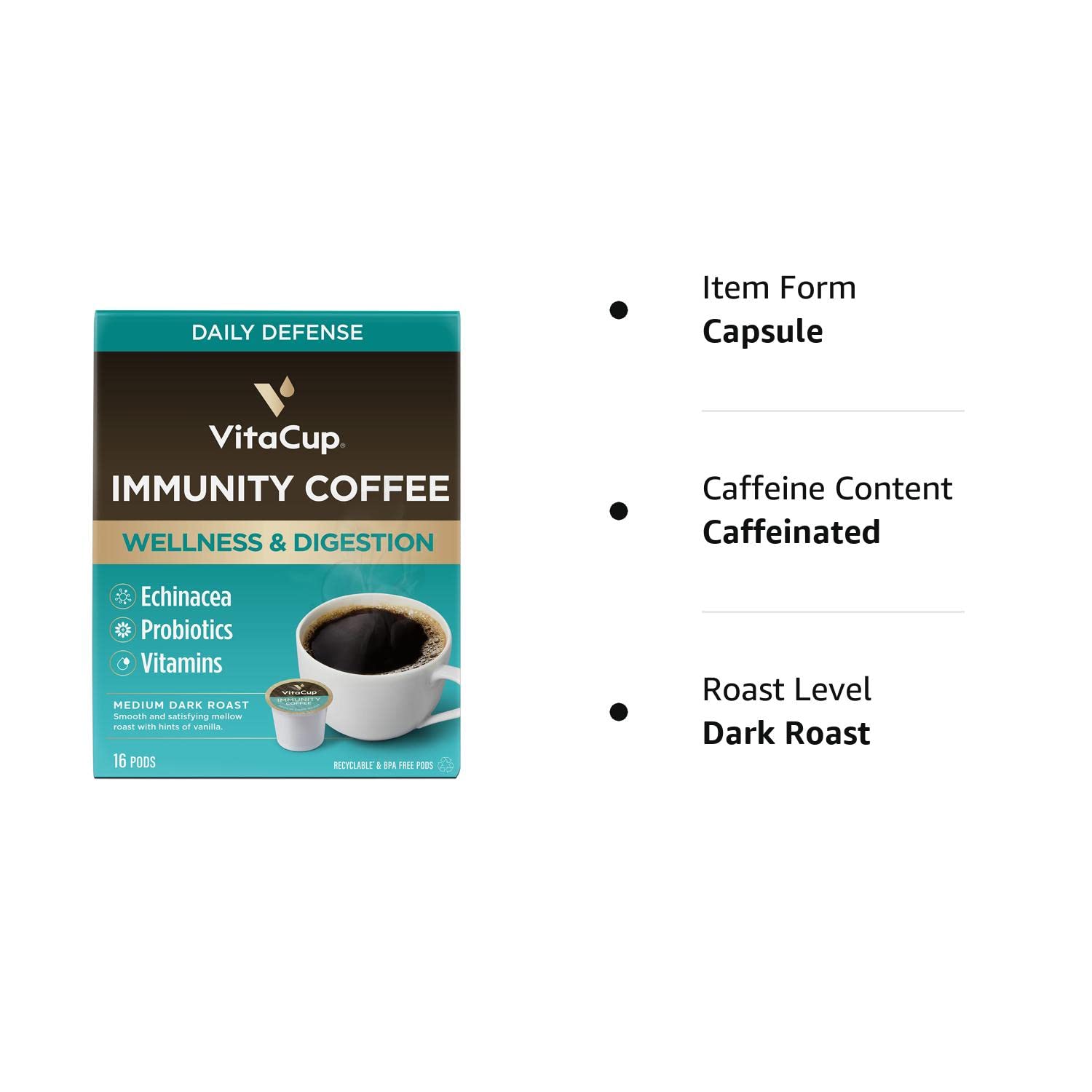 Slim Organic Coffee Pods with diet support by NutritionAdvice, showcasing sleek packaging and bold flavor for healthy coffee lovers.
