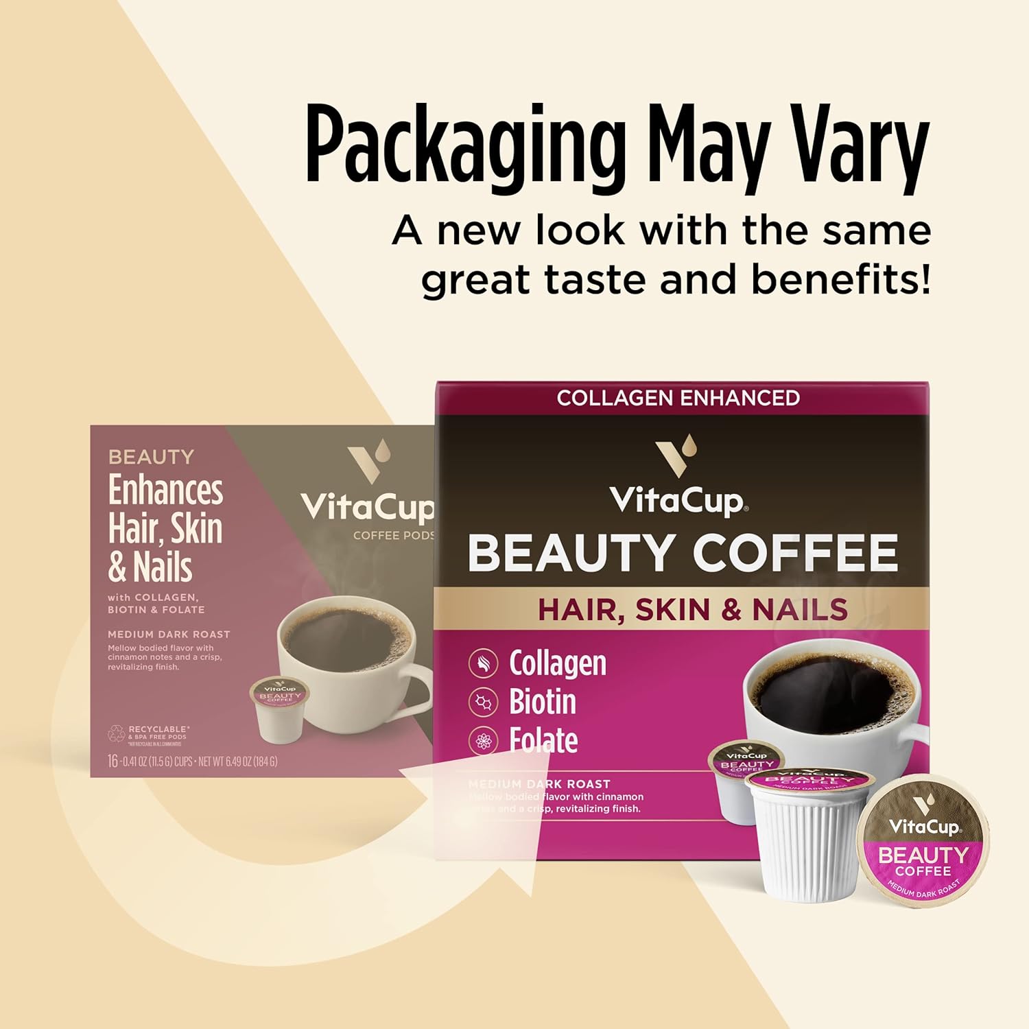 Slim organic coffee pods with bold flavor for diet support, customized packaging from NutritionAdvice.