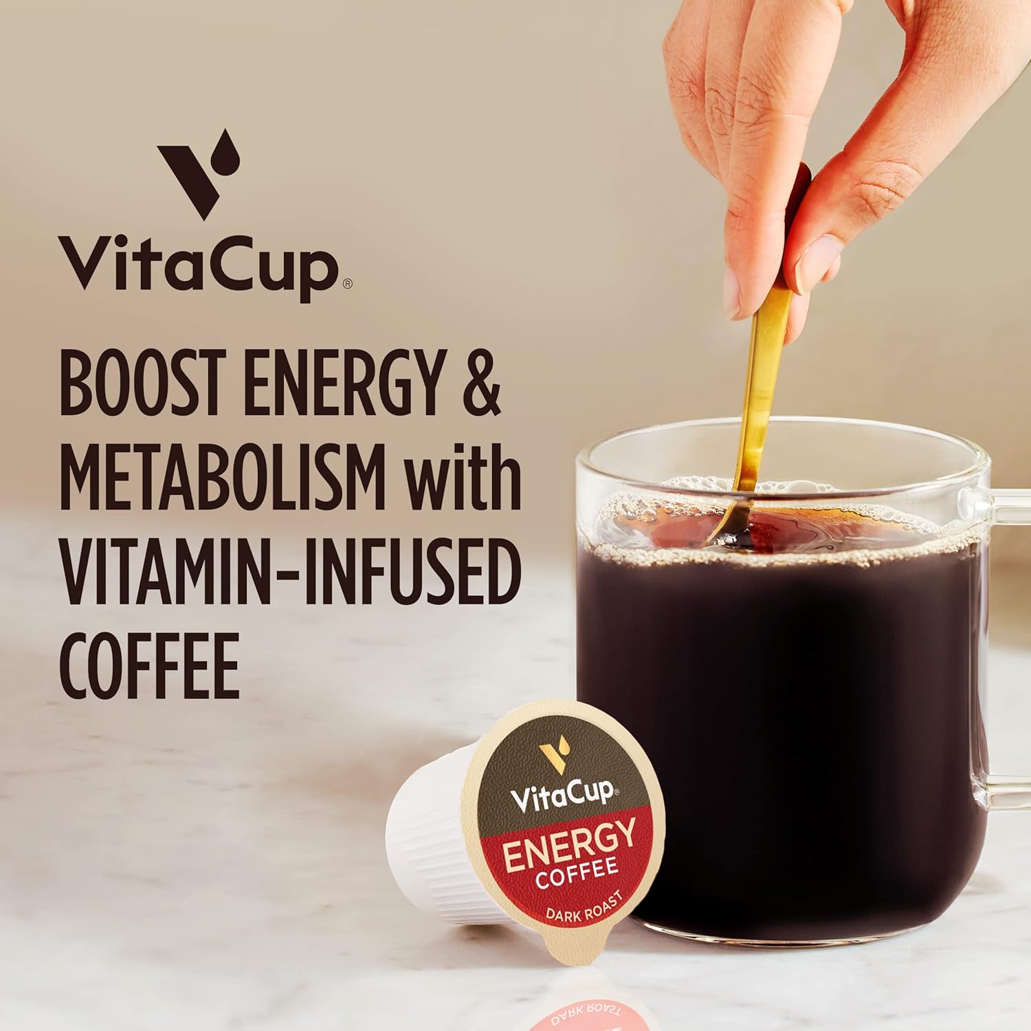 Slim organic coffee pods with bold flavor from NutritionAdvice, featuring customized packaging and diet support benefits.