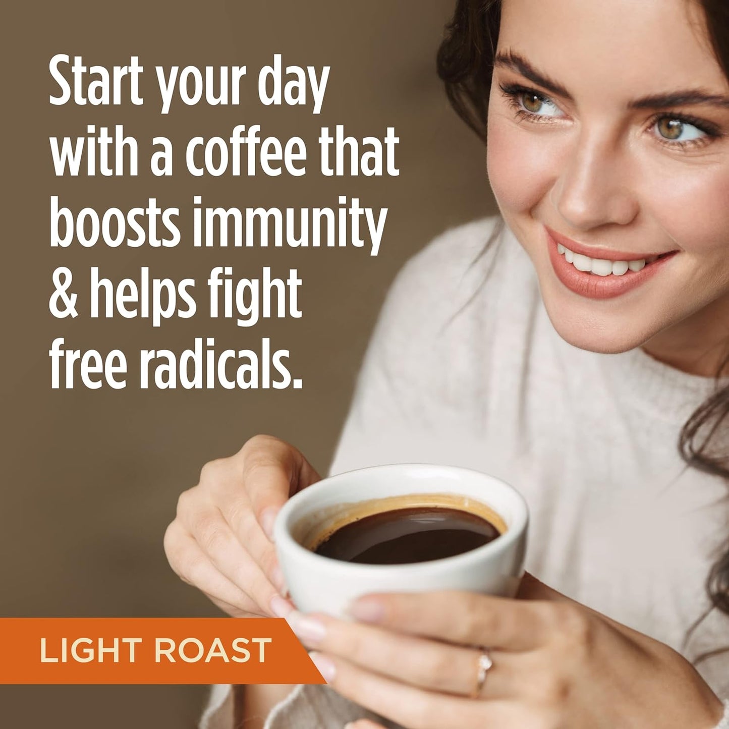 Slim organic coffee pods with bold flavor from NutritionAdvice, featuring customized packaging and diet support labels.