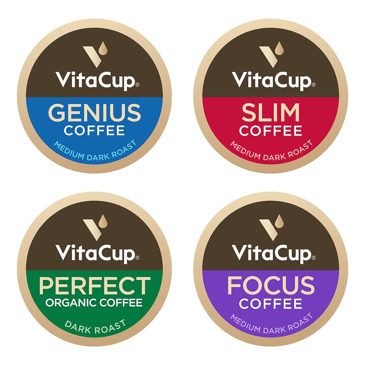 Slim organic coffee pods with bold flavor from NutritionAdvice, featuring customized packaging for diet support.