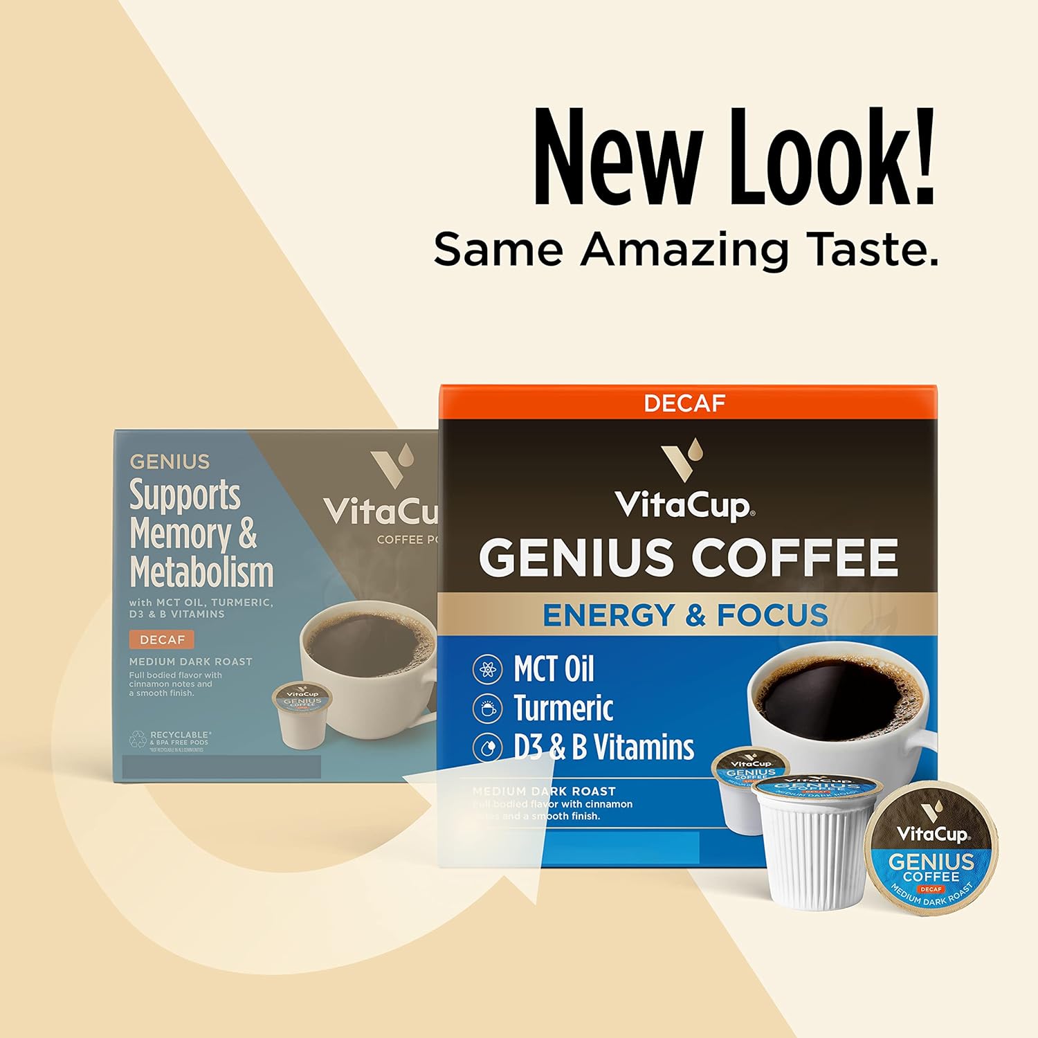 Slim Organic Coffee Pods with diet support from NutritionAdvice, featuring bold flavor in a customized packaging.