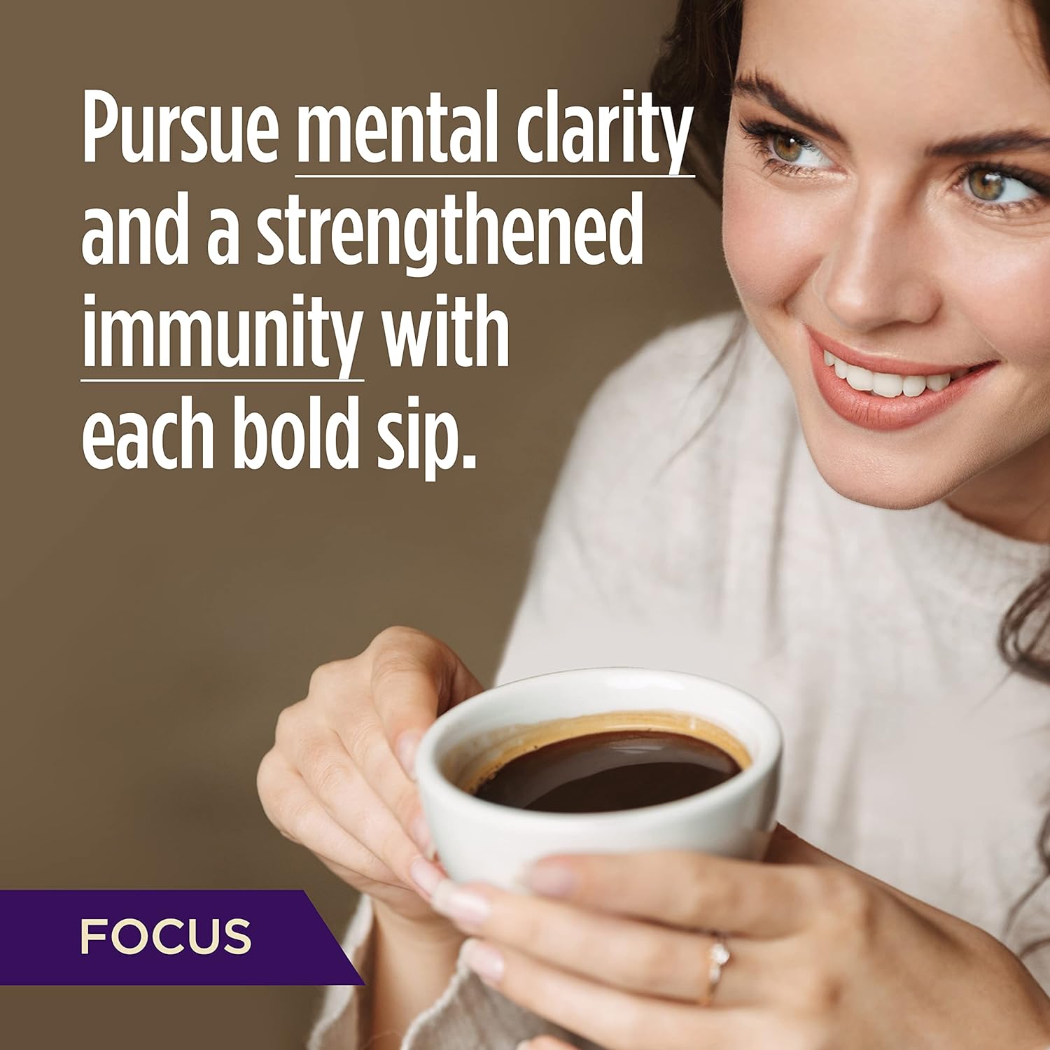 Slim organic coffee pods with bold flavor for diet support, customized by NutritionAdvice, shown in a close-up image.