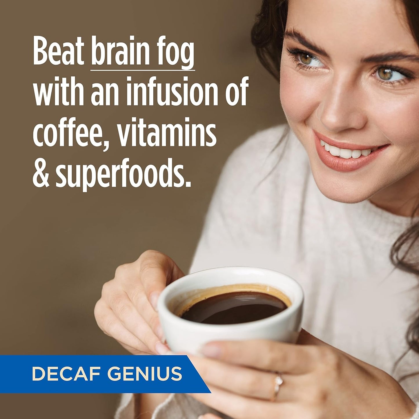 Slim organic coffee pods with bold flavor for diet support, customized by NutritionAdvice, shown in a close-up image.