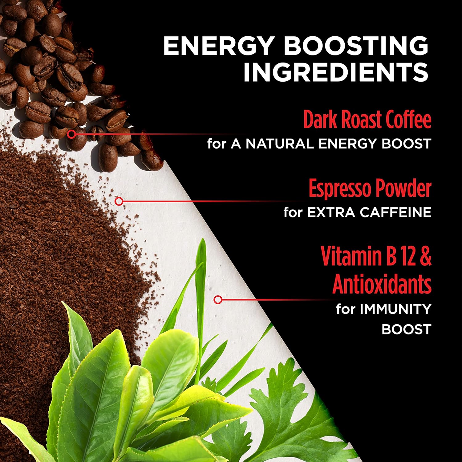 Slim organic coffee pods with bold flavor and diet support, customized by NutritionAdvice, featuring the pods in a sleek package.