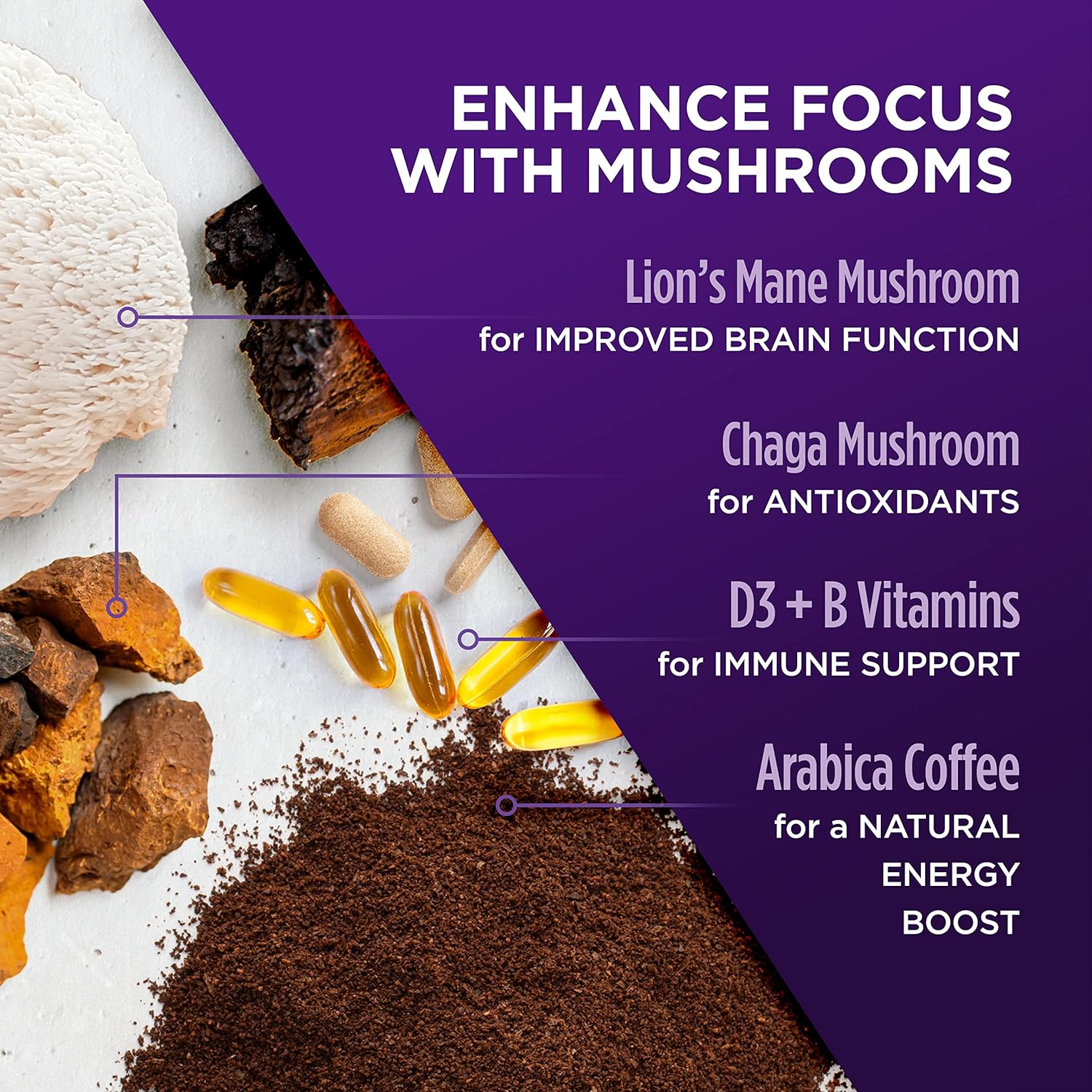 Slim organic coffee pods with bold flavor from NutritionAdvice, featuring customized packaging and diet support benefits.