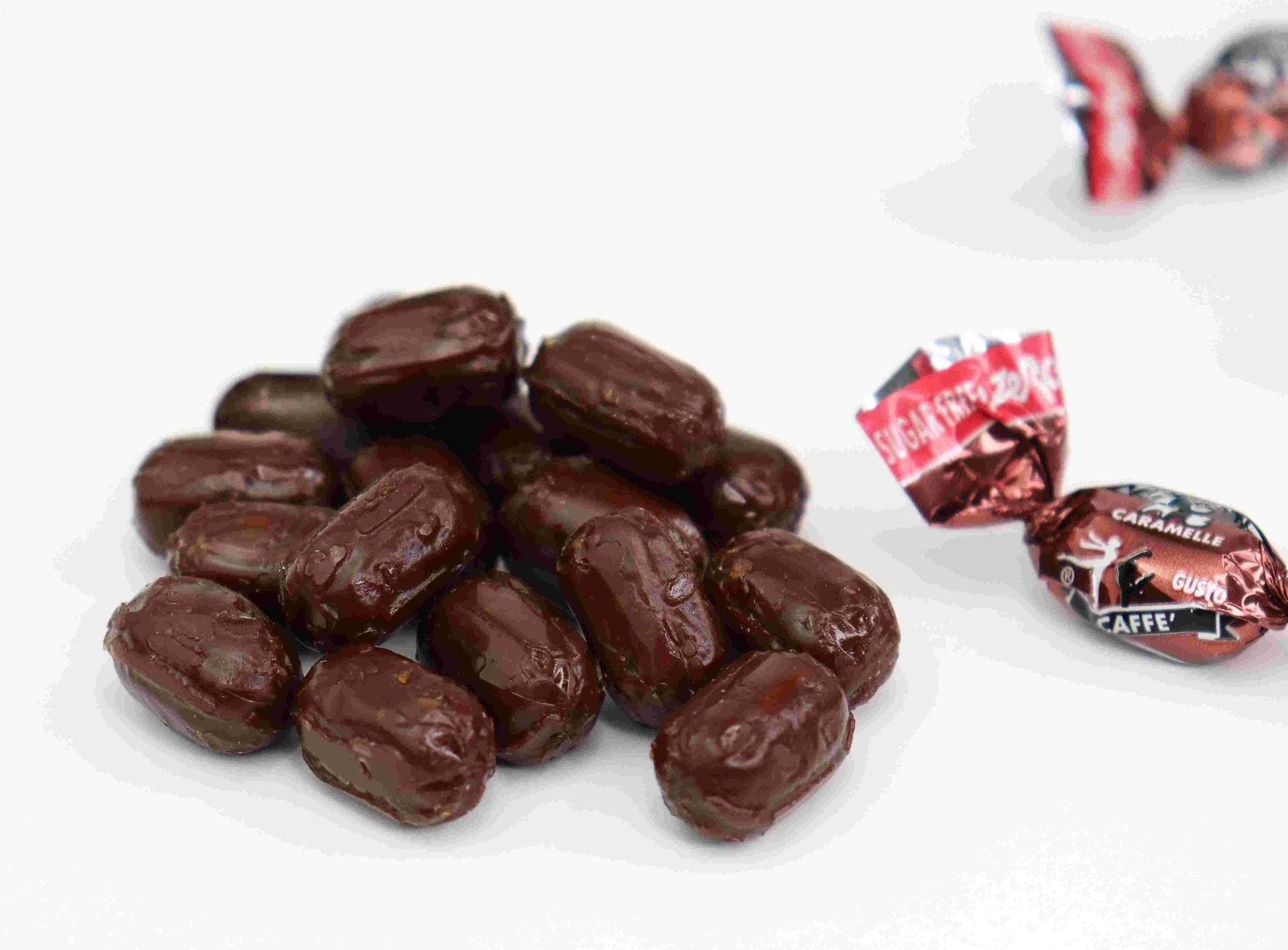 Andy Anand Sugar Free Espresso Coffee Candy, Stevia sweetened hard candy for diabetics, 7 oz, bursting with rich flavor.