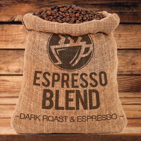 JavaMania Espresso No.9 in a small cup, showcasing rich crema and dark espresso color, perfect for coffee lovers.