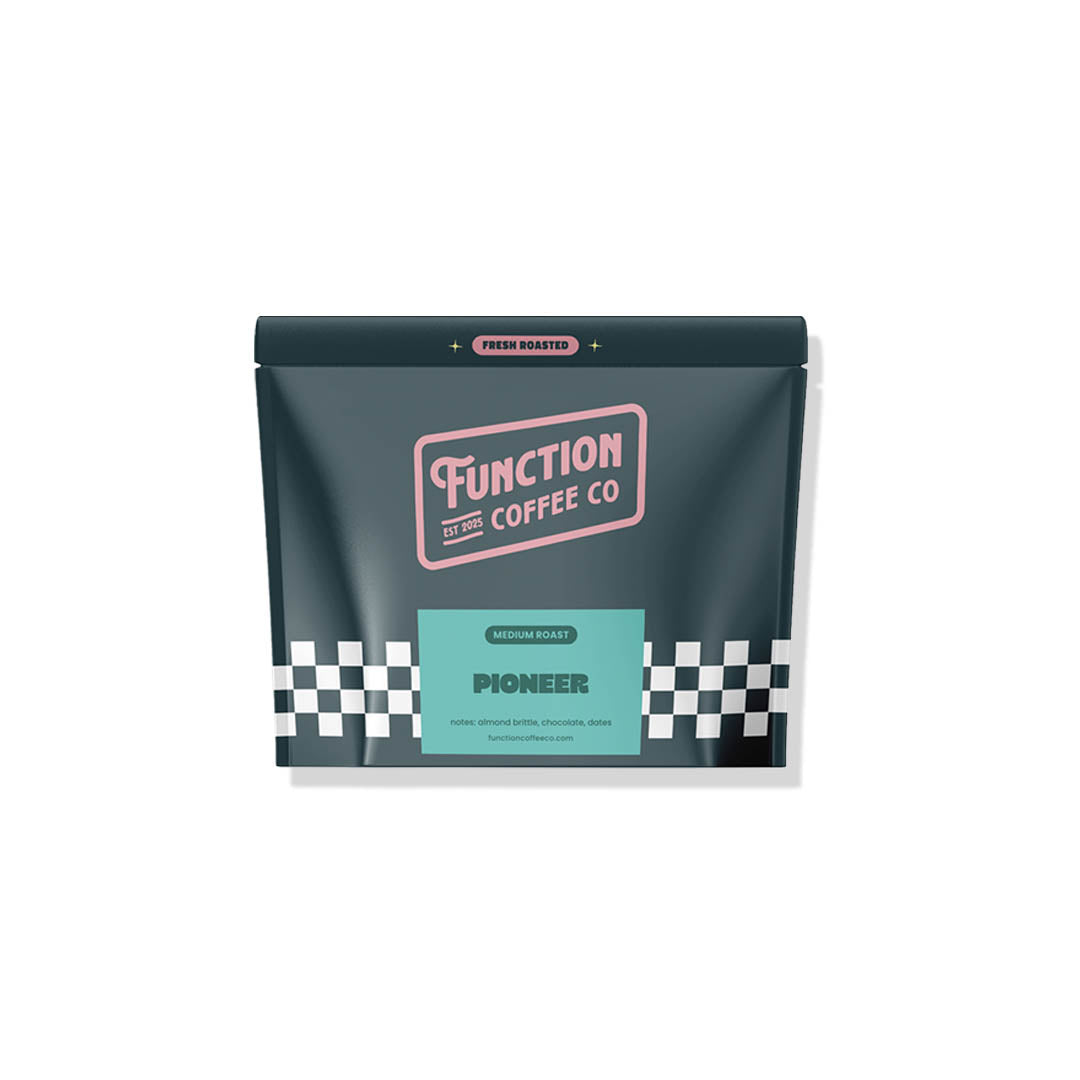 Sample of Function Coffee Co's The Founder's Sampler, an ultimate coffee bundle box with a variety of coffee blends.